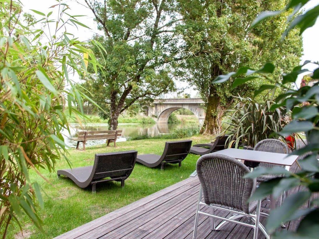 Logis Auberge De La Riviere Les Velluire-sur-Vendee Esterno foto